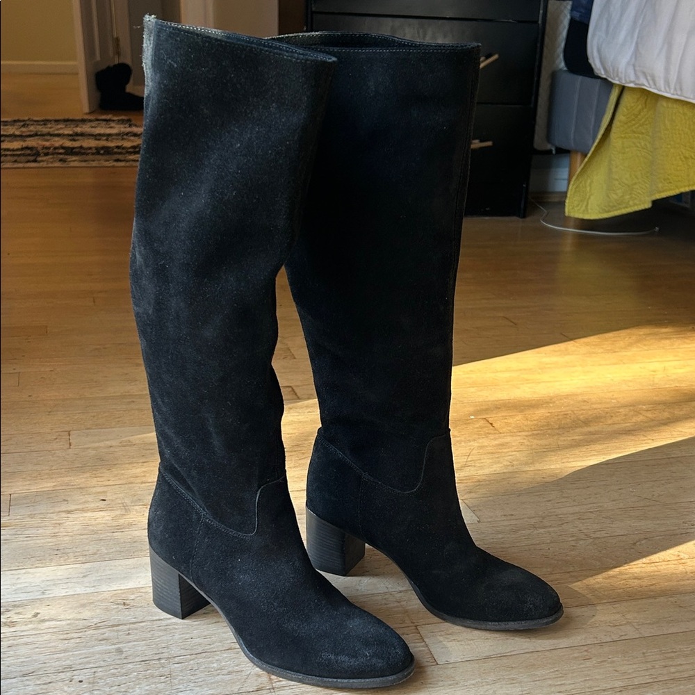 Free People Suede Tall Boots
